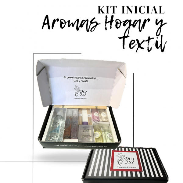 Kit Inicial Aromas Ambiente y Textil